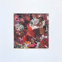 Bloom <br>14x14 cm, 25x25 cm with mat<br>5.5”x5.5”, 9.8`’x9.8” with mat