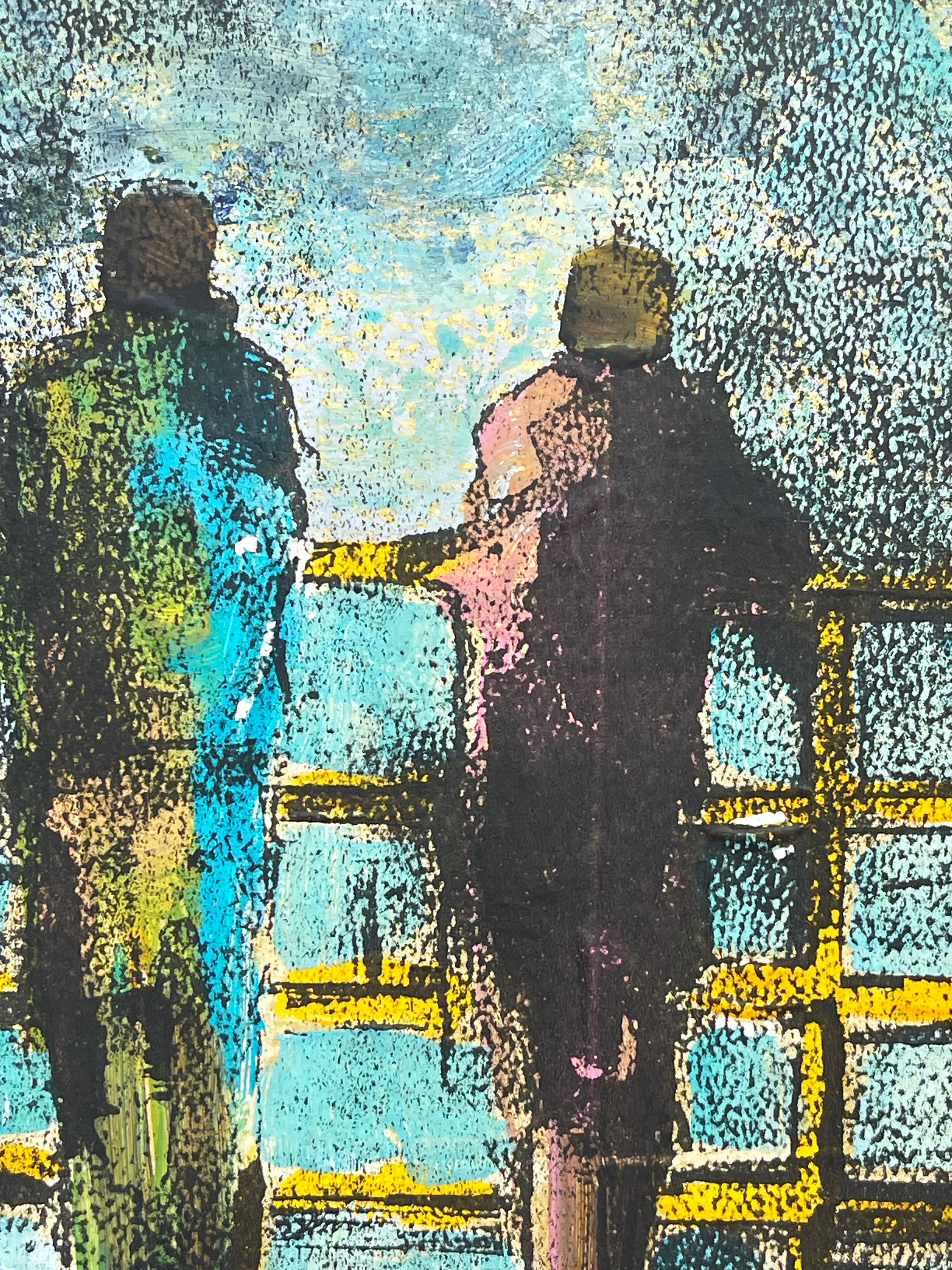 Farewell <br>14x14 cm, 25x25 cm with mat<br>5.5”x5.5”, 9.8`’x9.8” with mat