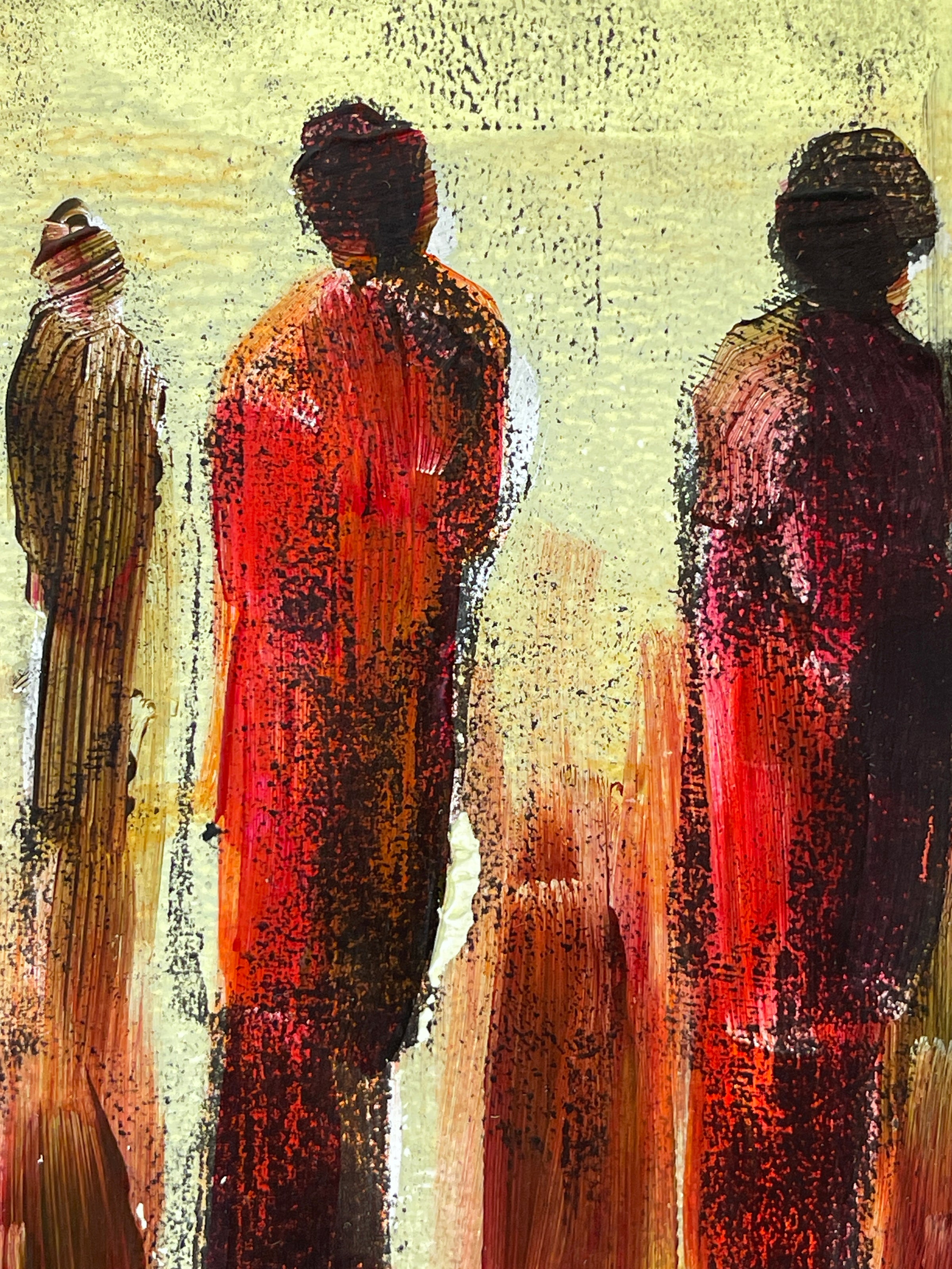Farther Down The Road <br>14x14 cm, 25x25 cm with mat<br>5.5”x5.5”, 9.8`’x9.8” with mat