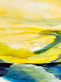 Green Fields <br>46x46x2 cm<br>18.1”x18.1”x0.8”