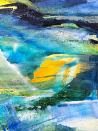 Green Fields <br>46x46x2 cm<br>18.1”x18.1”x0.8”