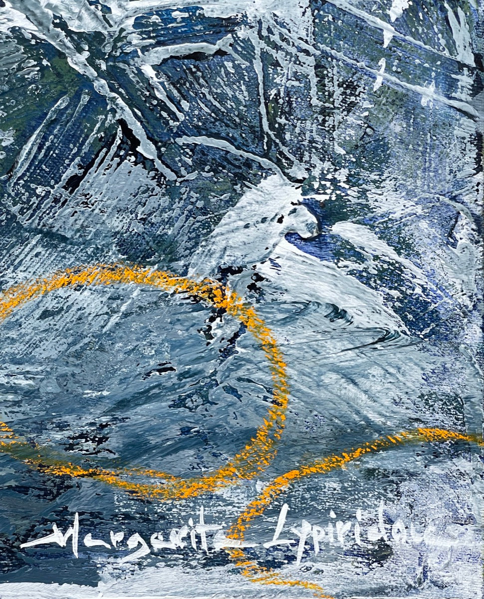 Hidden Cove <br>91x91x2 cm<br>35.8”x35.8”x0.8”