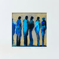 Look At Us Standing <br>14x14 cm, 25x25 cm with mat<br>5.5”x5.5”, 9.8`’x9.8” with mat