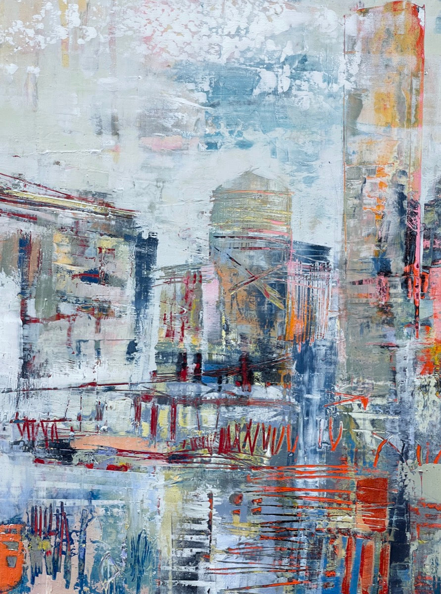 Megalopolis <br>76x152x3.8 cm<br>30x60”x1.5’’