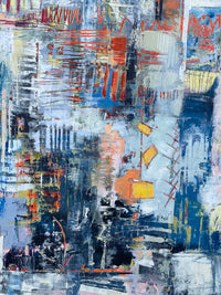 Megalopolis <br>76x152x3.8 cm<br>30x60”x1.5’’