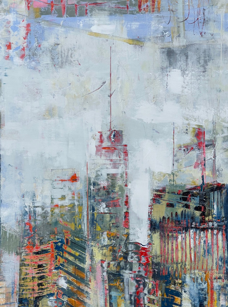 Megalopolis <br>76x152x3.8 cm<br>30x60”x1.5’’