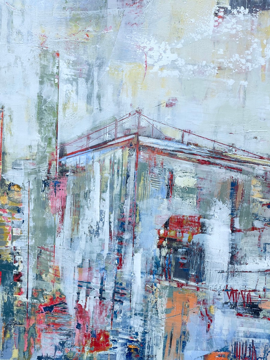 Megalopolis <br>76x152x3.8 cm<br>30x60”x1.5’’