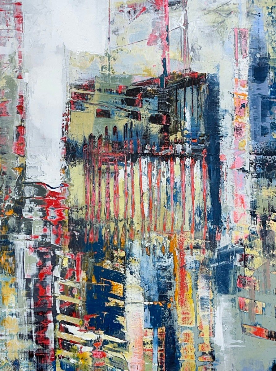 Megalopolis <br>76x152x3.8 cm<br>30x60”x1.5’’