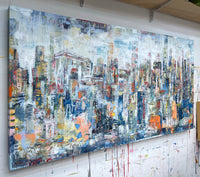 Megalopolis <br>76x152x3.8 cm<br>30x60”x1.5’’