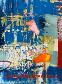 Megalopolis <br>76x152x3.8 cm<br>30x60”x1.5’’