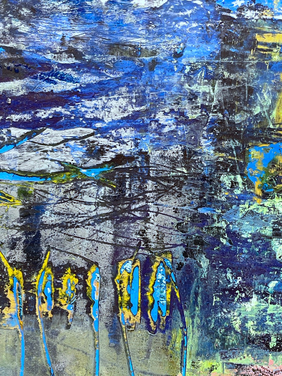 Ocean Breeze <br>40x40x3 cm<br>15.7”x15.7”x1.2”