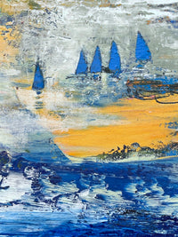 Ocean Breeze <br>40x40x3 cm<br>15.7”x15.7”x1.2”