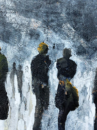 Payne’s Night Falling <br>12x12 cm, 25x25 cm with mat<br>4.7”x4.7”, 9.8`’x9.8” with mat