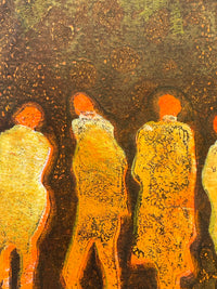 Radiant People <br>14x14 cm, 25x25 cm with mat<br>5.5”x5.5”, 9.8`’x9.8” with mat