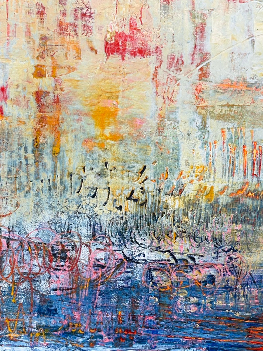 Revealing The Past <br>40x40x3 cm<br>15.7”x15.7”x1.2”