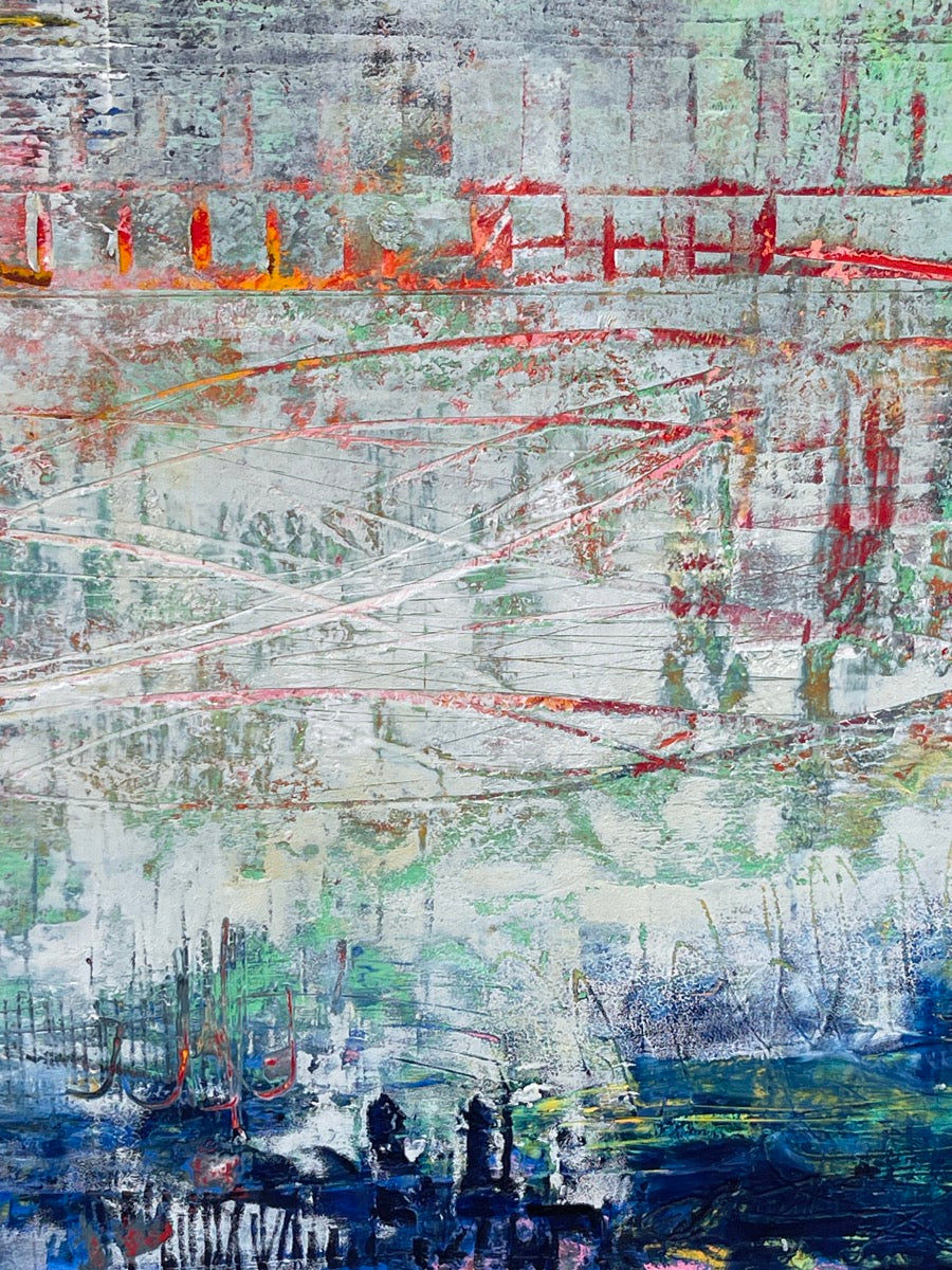 Revealing The Past <br>40x40x3 cm<br>15.7”x15.7”x1.2”