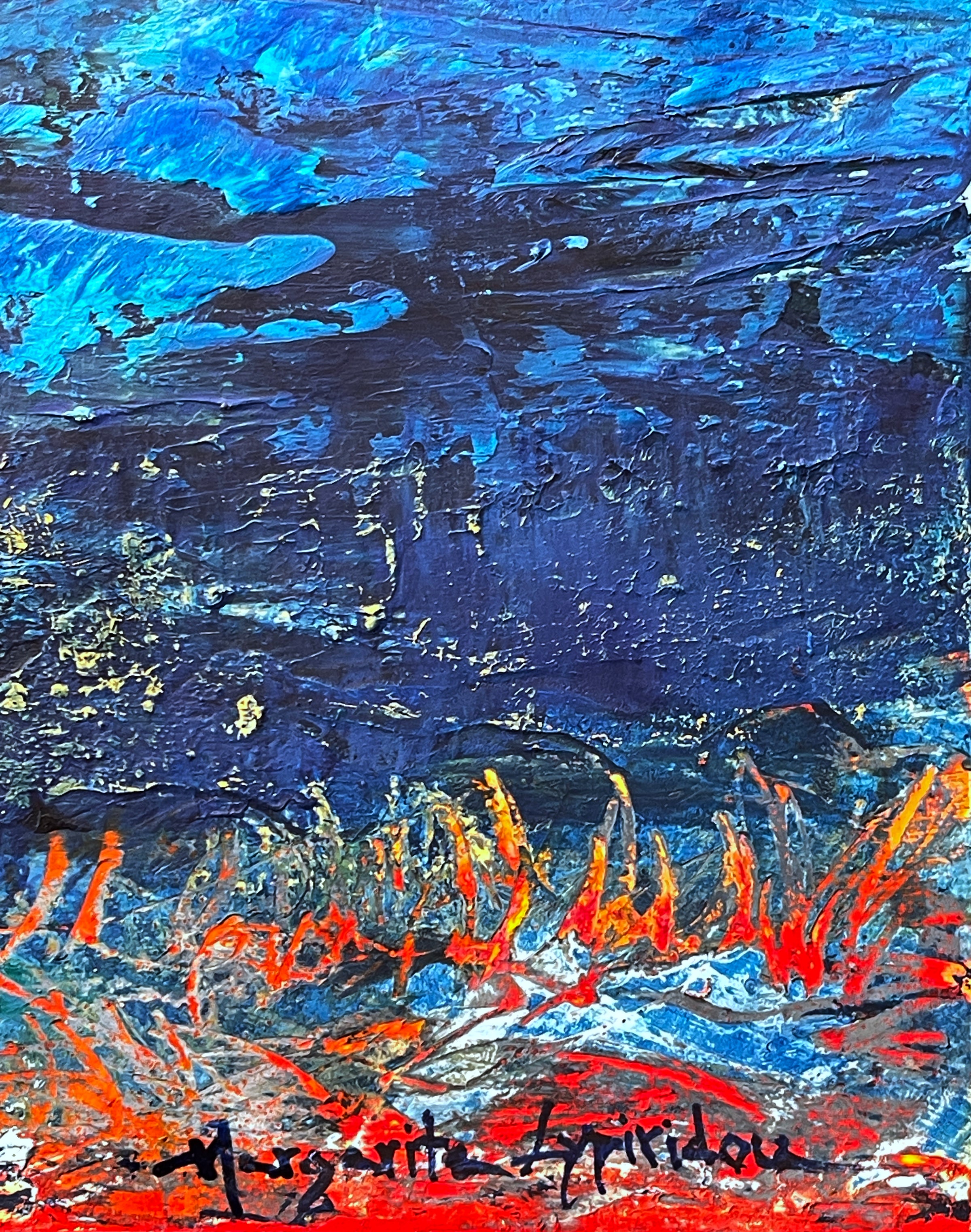 Revealing The Past <br>40x40x3 cm<br>15.7”x15.7”x1.2”