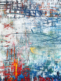 Salt Water <br>40x40x3 cm<br>15.7”x15.7”x1.2”