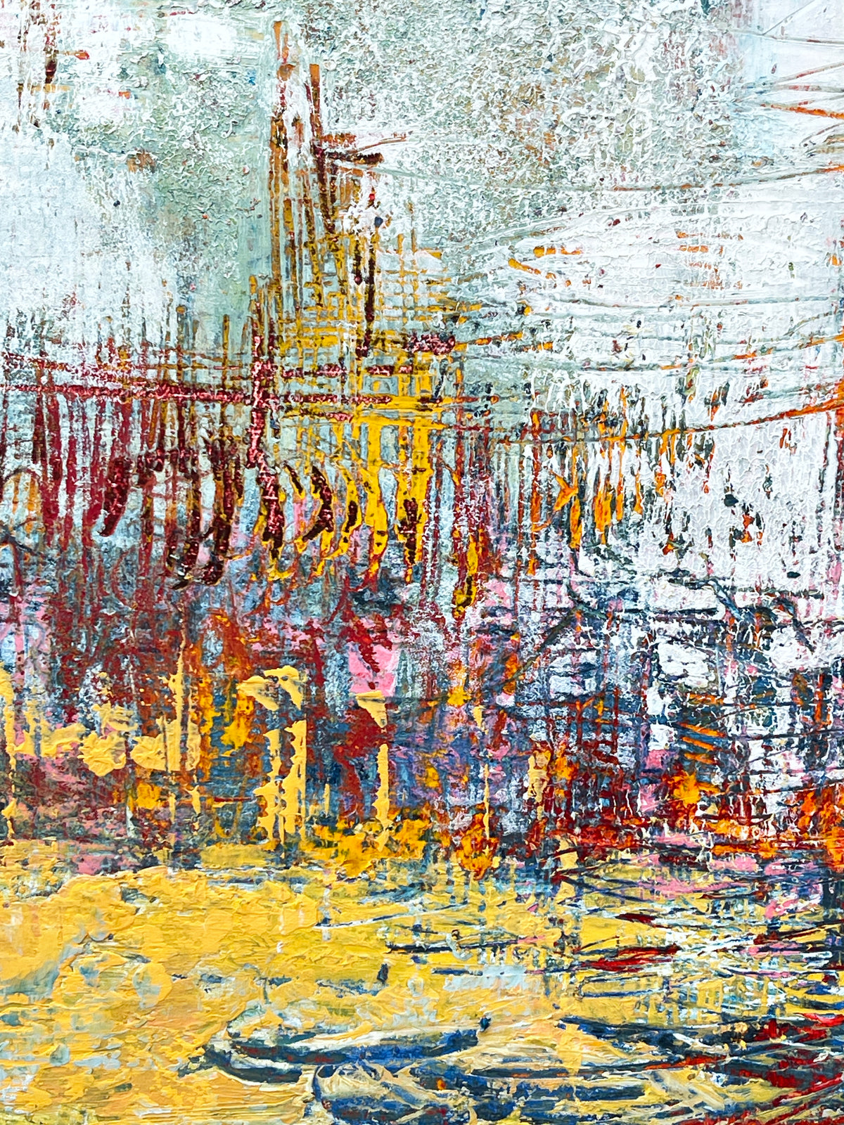 Salt Water <br>40x40x3 cm<br>15.7”x15.7”x1.2”