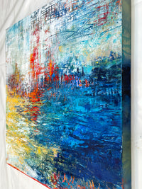 Salt Water <br>40x40x3 cm<br>15.7”x15.7”x1.2”