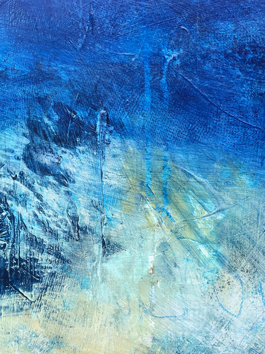 Serene Turbulence <br>91x91x2 cm<br>35.8”x35.8”x0.8”
