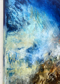 Serene Turbulence <br>91x91x2 cm<br>35.8”x35.8”x0.8”