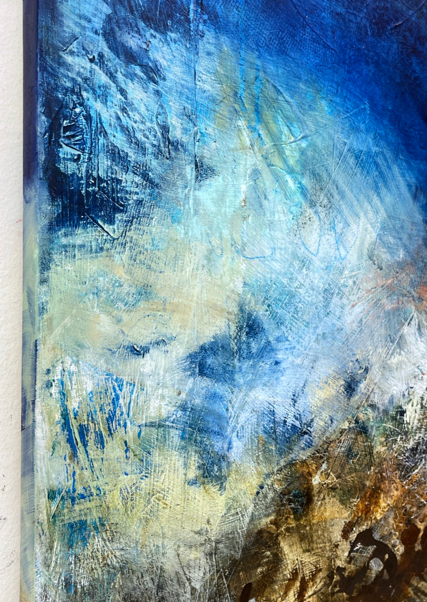 Serene Turbulence <br>91x91x2 cm<br>35.8”x35.8”x0.8”