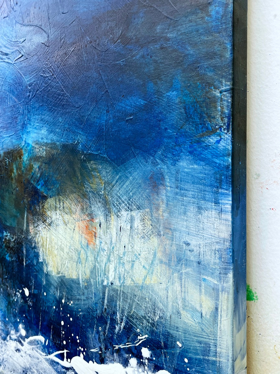 Serene Turbulence <br>91x91x2 cm<br>35.8”x35.8”x0.8”