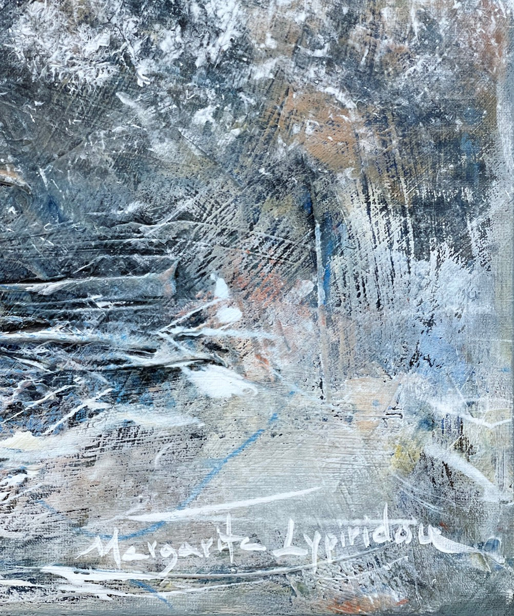 Serene Turbulence <br>91x91x2 cm<br>35.8”x35.8”x0.8”