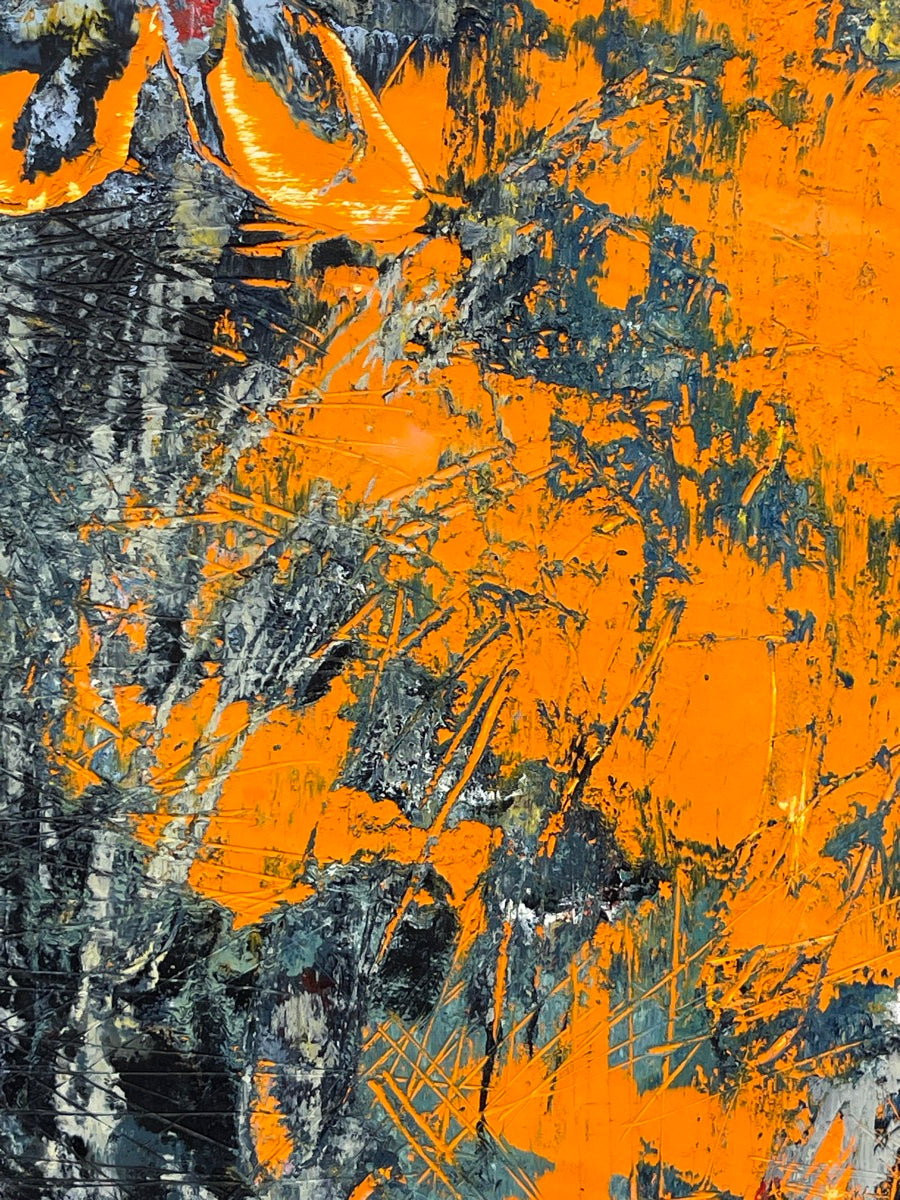 The End Of Reason <br>125x50x2.5 cm<br>49.2”x19.7”x1"