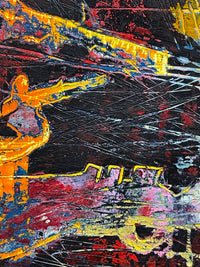 The End Of Reason <br>125x50x2.5 cm<br>49.2”x19.7”x1"