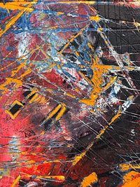 The End Of Reason <br>125x50x2.5 cm<br>49.2”x19.7”x1"
