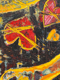 The End Of Reason <br>125x50x2.5 cm<br>49.2”x19.7”x1"