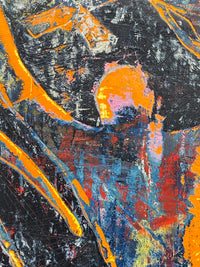 The End Of Reason <br>125x50x2.5 cm<br>49.2”x19.7”x1"