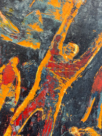 The End Of Reason <br>125x50x2.5 cm<br>49.2”x19.7”x1"