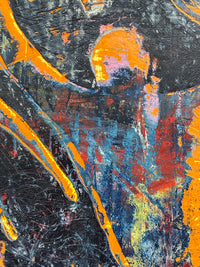The End Of Reason <br>125x50x2.5 cm<br>49.2”x19.7”x1"