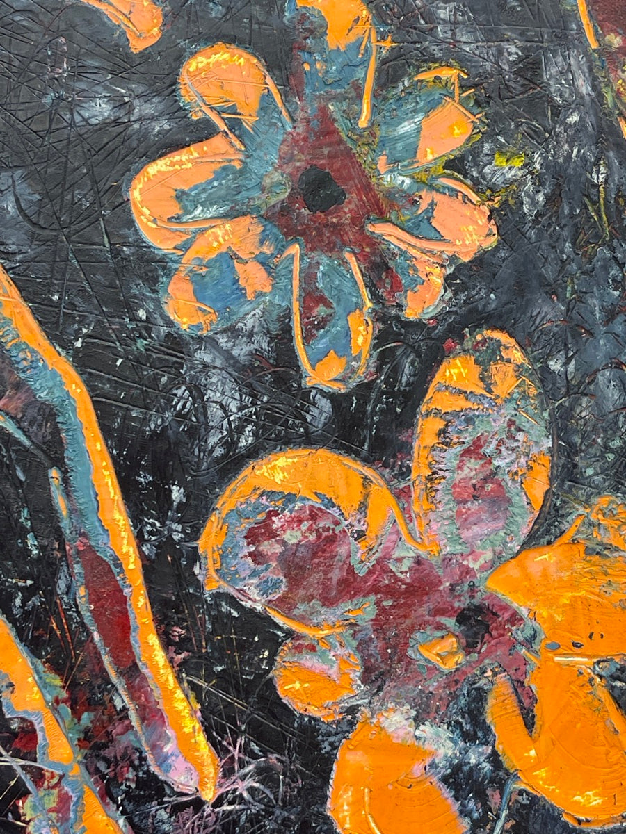 The End Of Reason <br>125x50x2.5 cm<br>49.2”x19.7”x1"