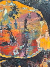 The End Of Reason <br>125x50x2.5 cm<br>49.2”x19.7”x1"