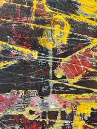 The End Of Reason <br>125x50x2.5 cm<br>49.2”x19.7”x1"