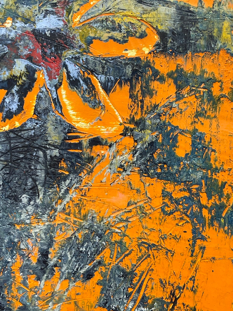 The End Of Reason <br>125x50x2.5 cm<br>49.2”x19.7”x1"