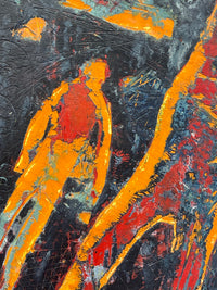 The End Of Reason <br>125x50x2.5 cm<br>49.2”x19.7”x1"
