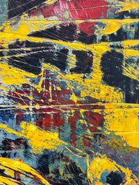 The End Of Reason <br>125x50x2.5 cm<br>49.2”x19.7”x1"