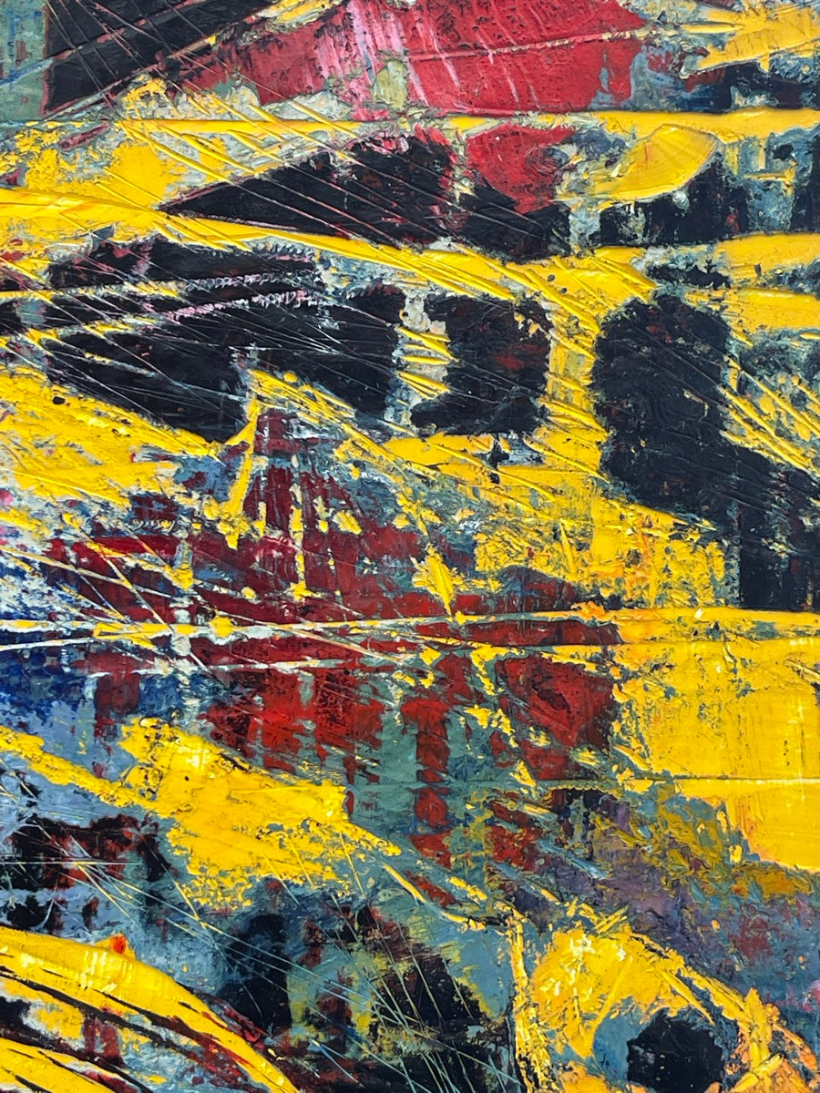The End Of Reason <br>125x50x2.5 cm<br>49.2”x19.7”x1"