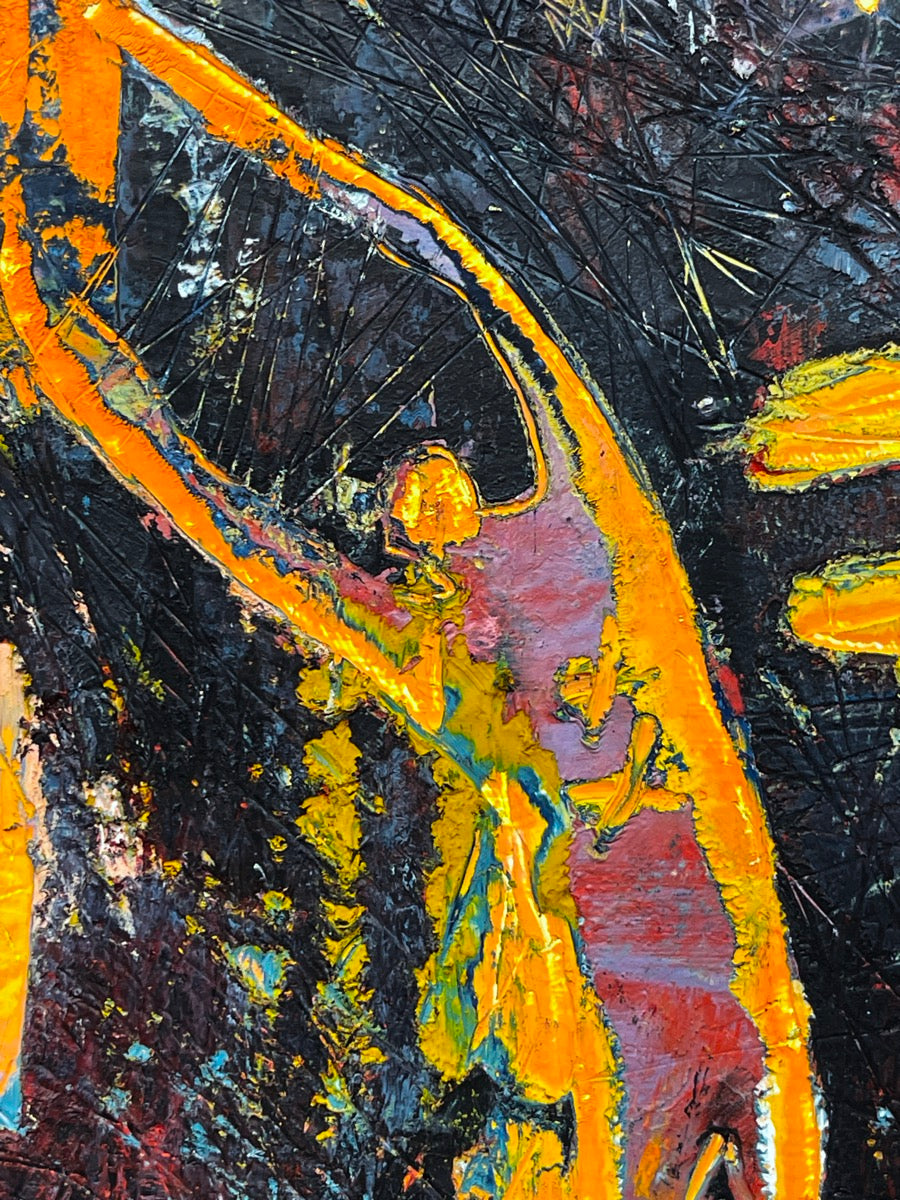 The End Of Reason <br>125x50x2.5 cm<br>49.2”x19.7”x1"