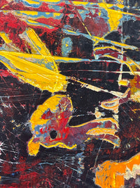 The End Of Reason <br>125x50x2.5 cm<br>49.2”x19.7”x1"