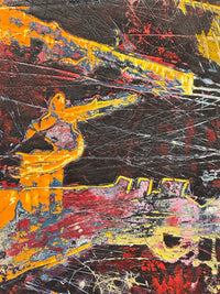 The End Of Reason <br>125x50x2.5 cm<br>49.2”x19.7”x1"