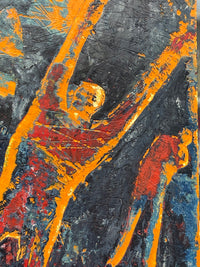 The End Of Reason <br>125x50x2.5 cm<br>49.2”x19.7”x1"