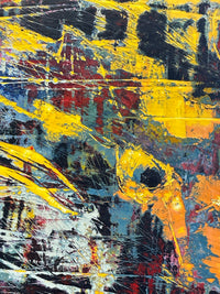 The End Of Reason <br>125x50x2.5 cm<br>49.2”x19.7”x1"