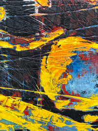 The End Of Reason <br>125x50x2.5 cm<br>49.2”x19.7”x1"