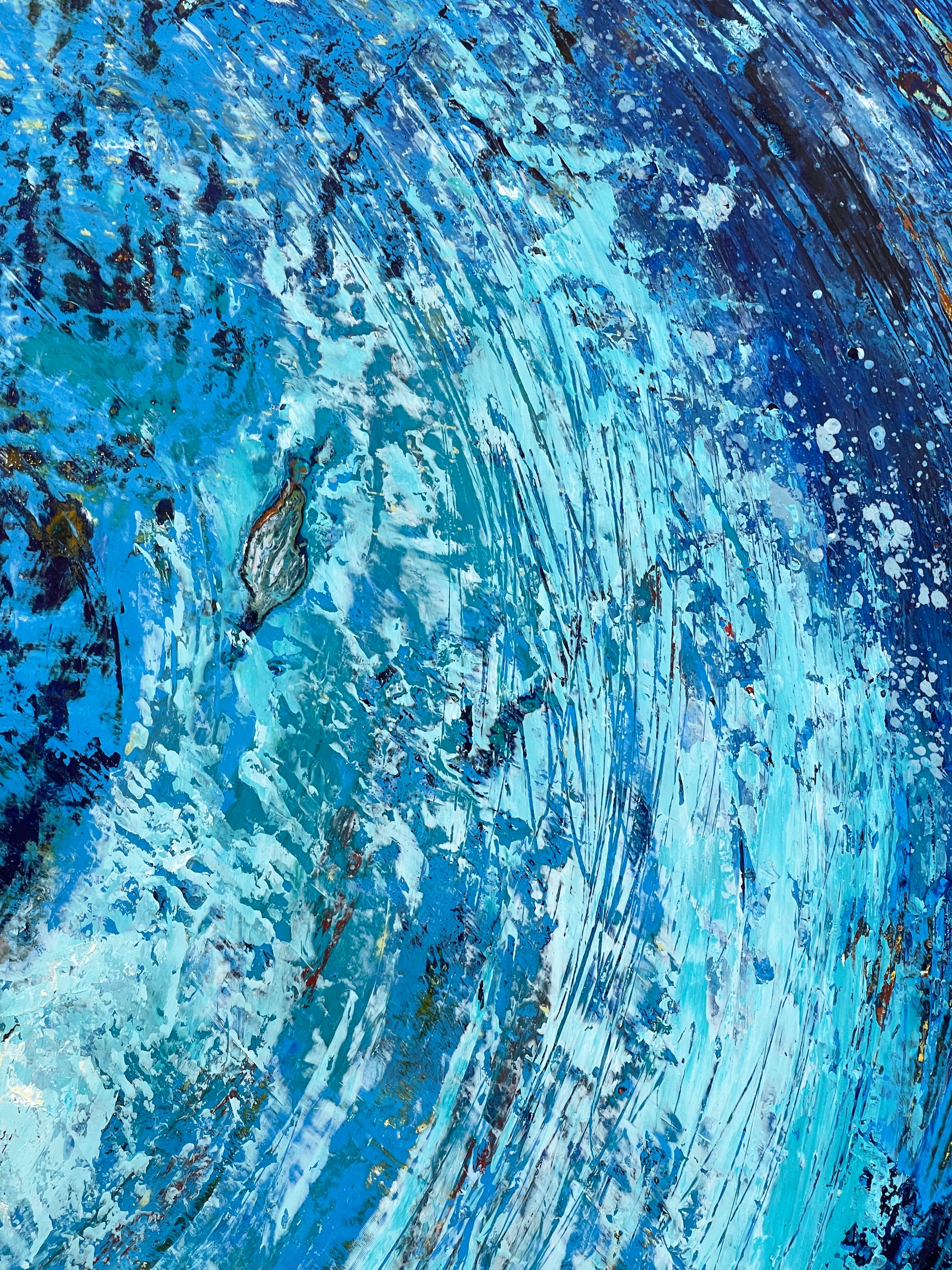Counting Breaths <br>105x105x2.5 cm<br>41.3”x41.3”x1”